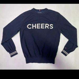 Classic 2017 Tommy Hilfiger Cheers Sweater With Elastic Waist